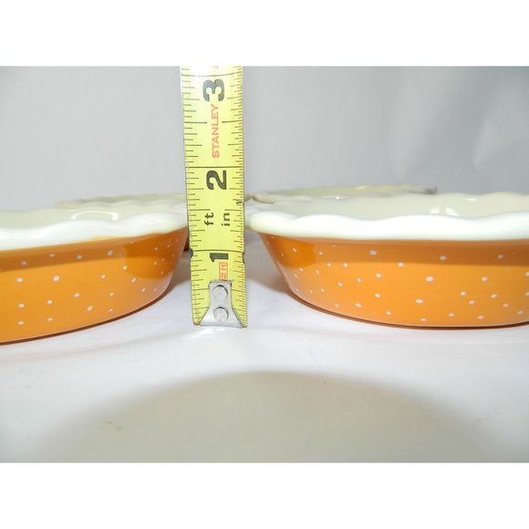 Mini Pie Dish Set Of 4 Individual Serving Casserole, Baking, Shepherds 5.5" Oven - Picture 5 of 10